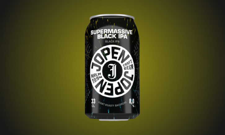 Jopen Supermassive Black IPA blikje Jopen Supermassive Black IPA blikje